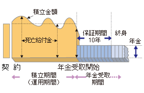 年金原資が払込保険料を下回った場合