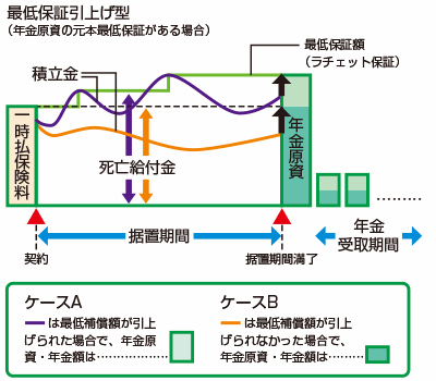 変額個人年金保険_ラチェット型