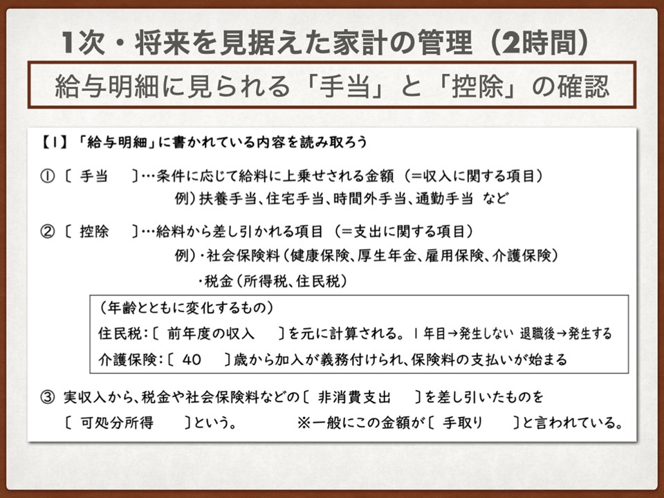 10_2023年教育の現場から_家庭科授業実践報告