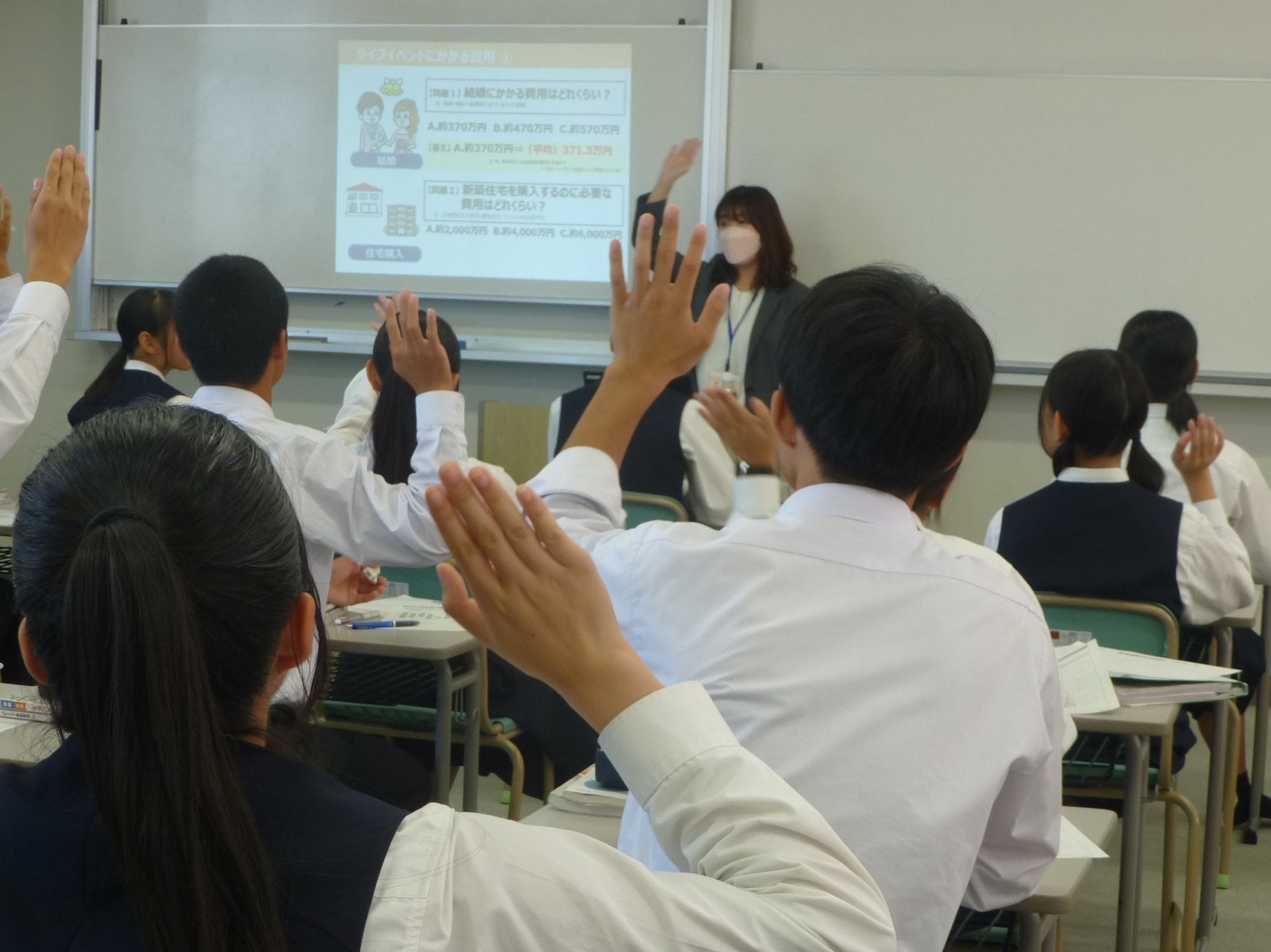 授業風景②（福岡県立城南高等学校）