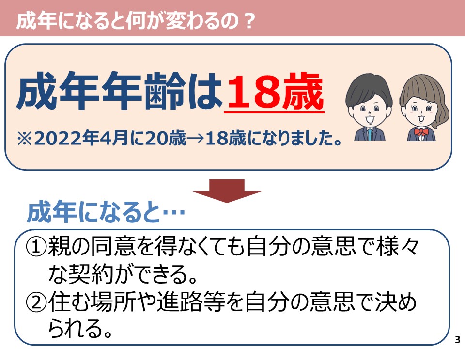 2025年度「成年になるということ」スライド3