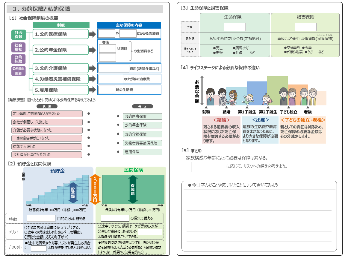生活設計とリスクへの備え(ワークシート)2026年度版_0605入院患者数修正2