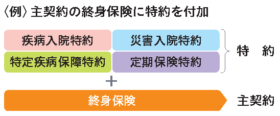 複数の特約がある例