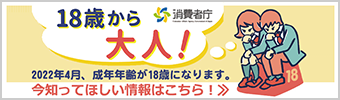 「18歳から大人」特設ページ